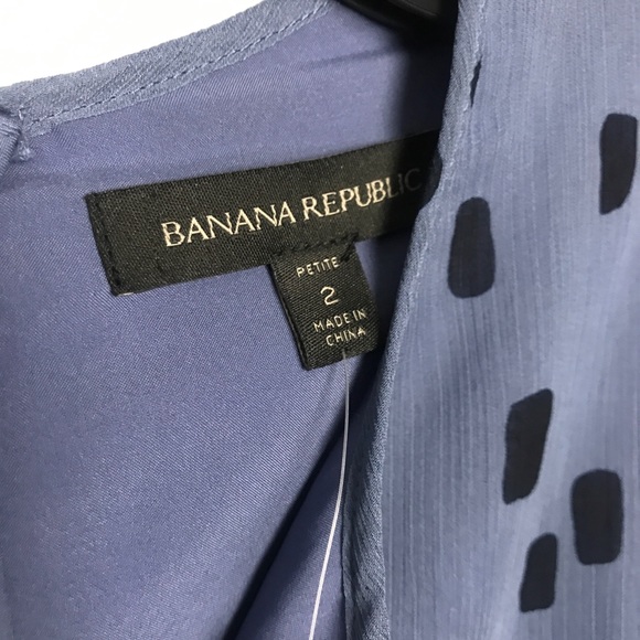 Banana Republic | Blue Sleeveless tiered dress 2P - Picture 3 of 6